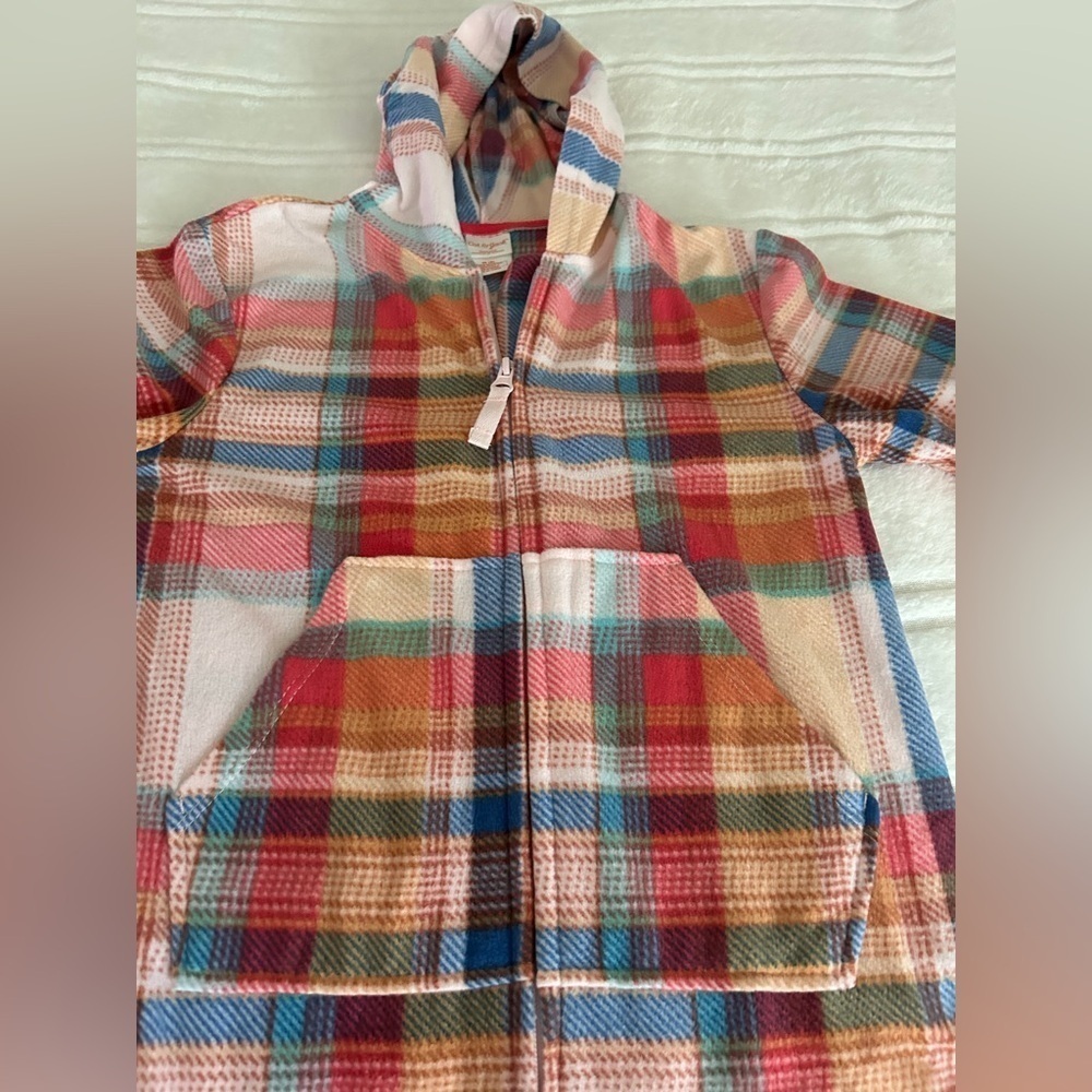 NWT Cat & Jack Pink Plaid Pajamas SZ 8 Girl Youth​​​​​ - Picture 5 of 16